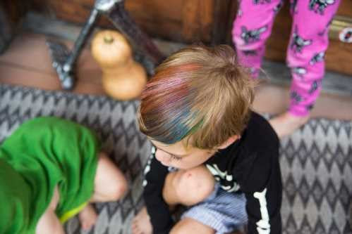 Máscara de pelo (varios colores)