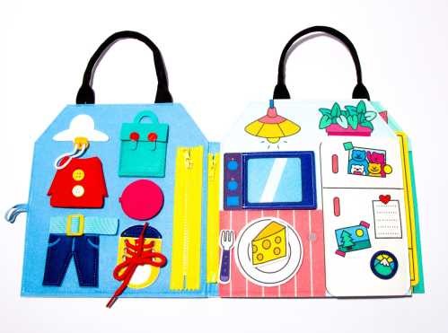 Kit de juego Montessori - Mi día