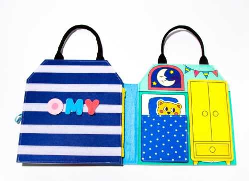 Kit de juego Montessori - Mi día