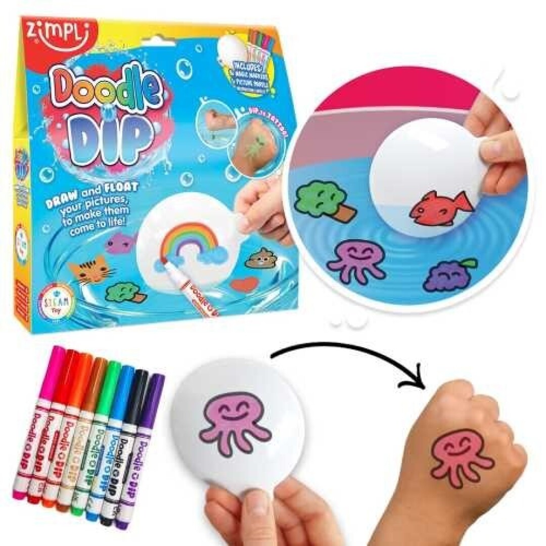 DIBUJOS MAGICOS DOODLE PINTA EN EL AGUA