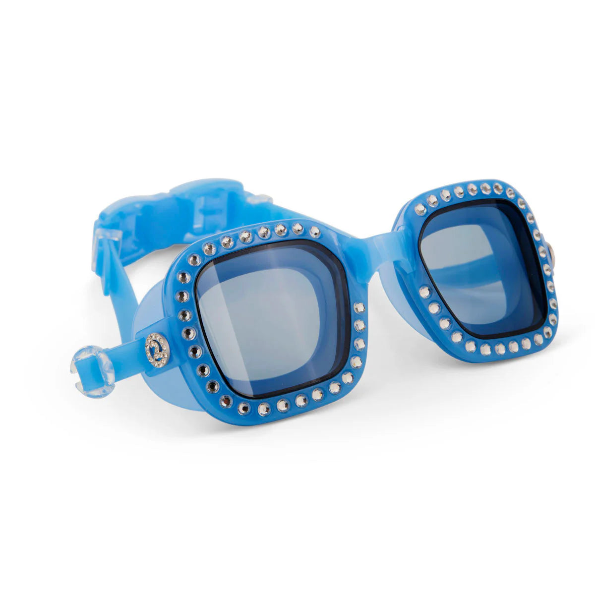 Gafas de natación - Con click - Azul y brillantes