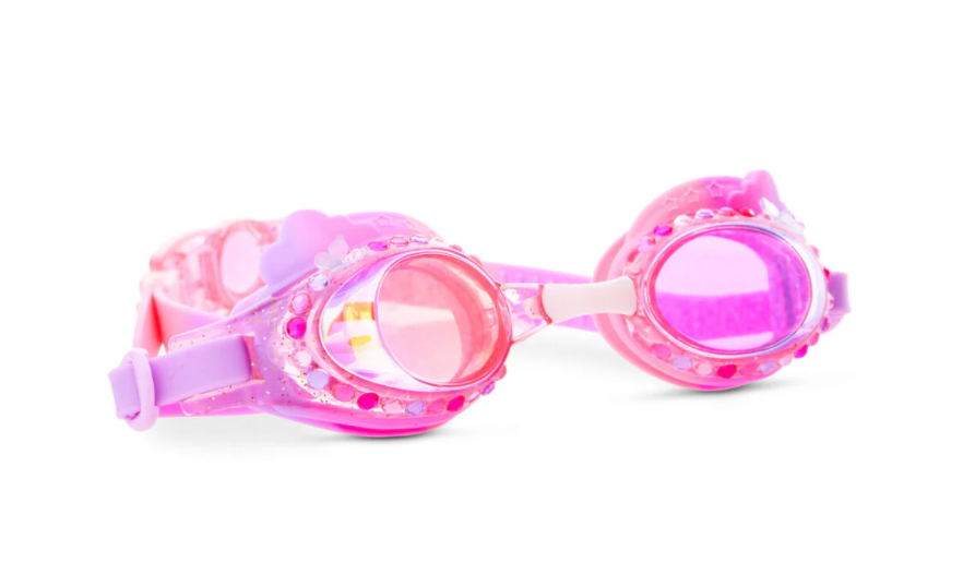 Gafas de natación - Con click - Nubes con brillantes rosa