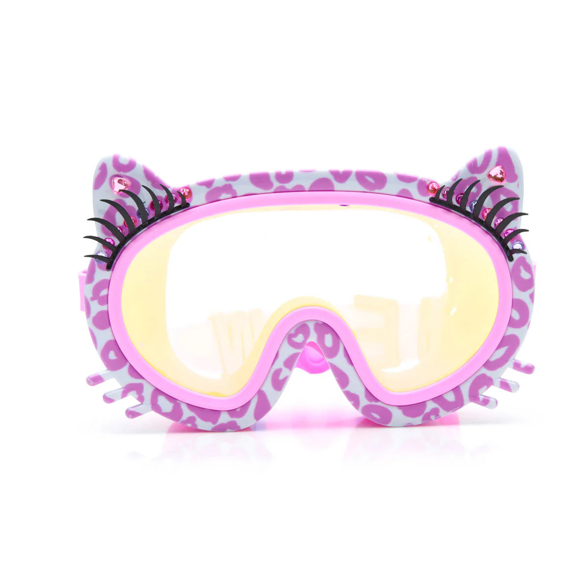 Gafas de buceo - Gato Pestañas Rosa