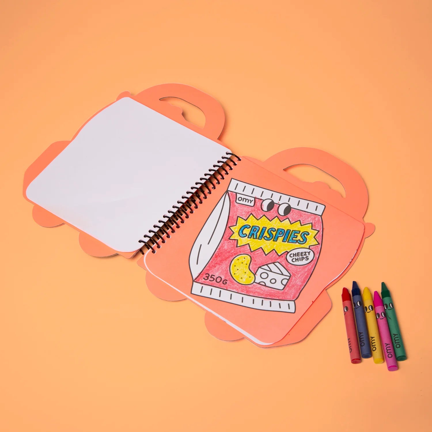 Libro para colorear + Pegatinas - Camión helados