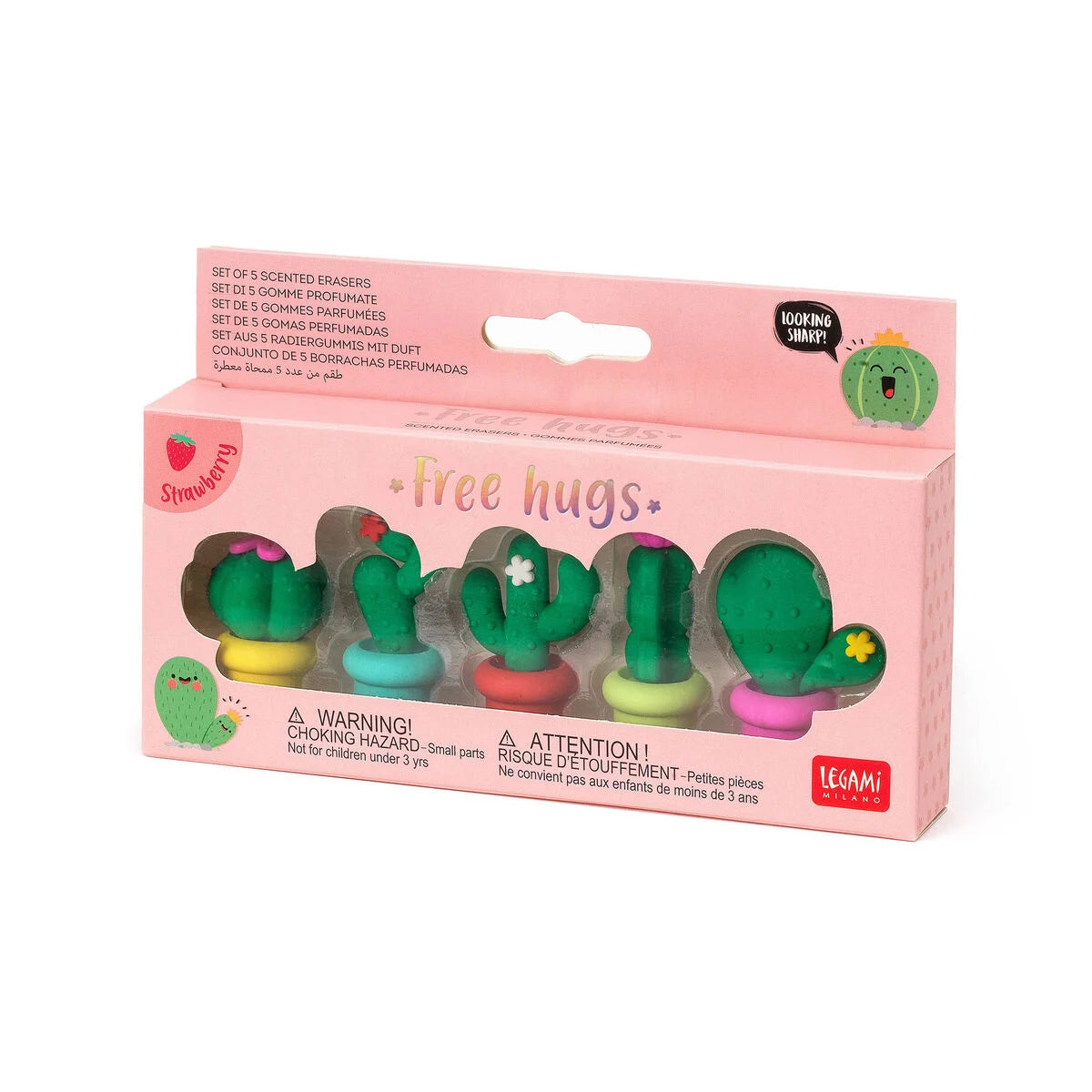 Set gomas perfumadas - Cactus