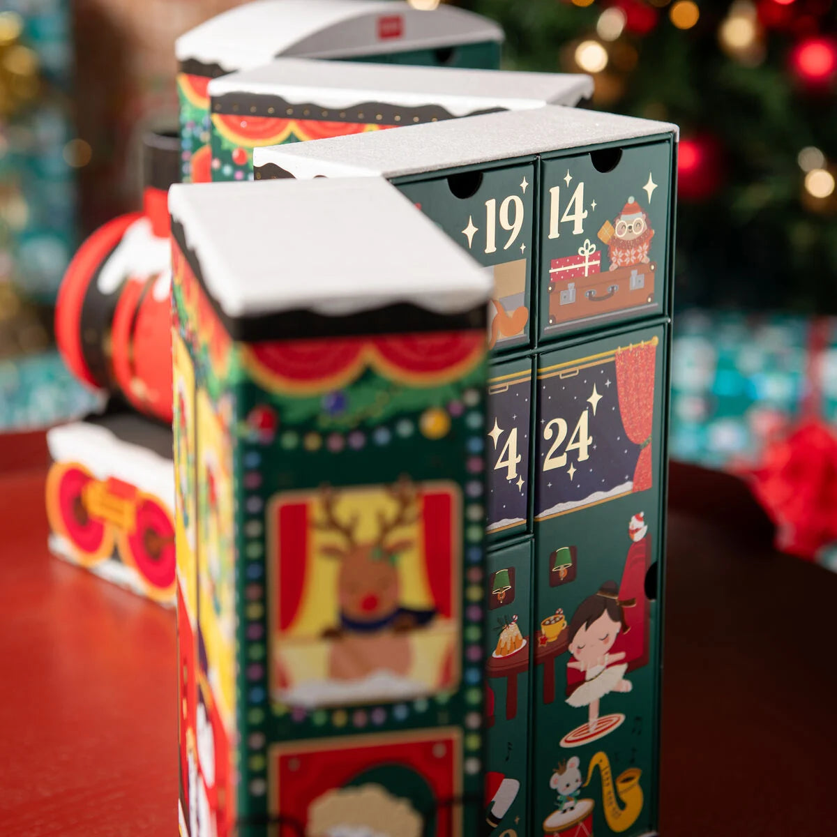 Calendario de Adviento - Tren de Navidad