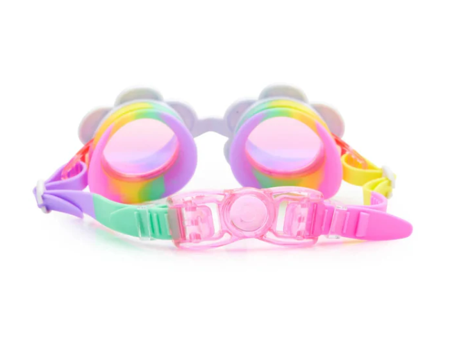 Gafas de natación - Flor blanca