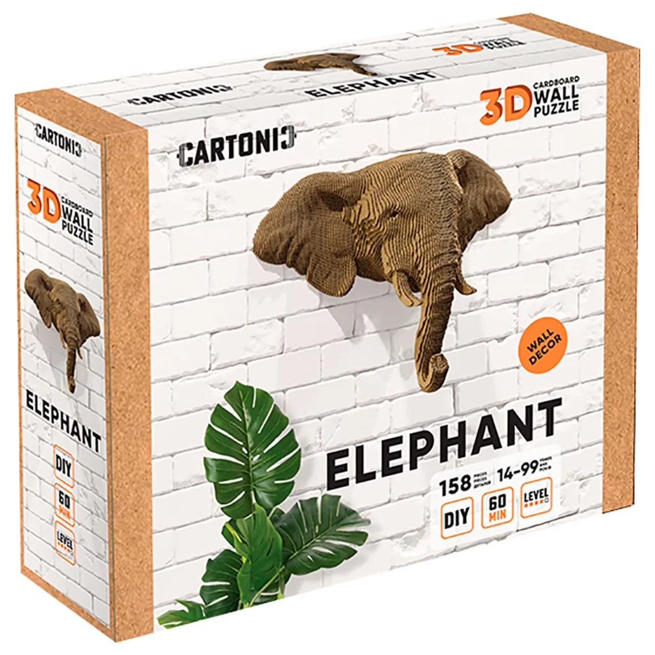 Puzzle 3D para Pared - Elefante
