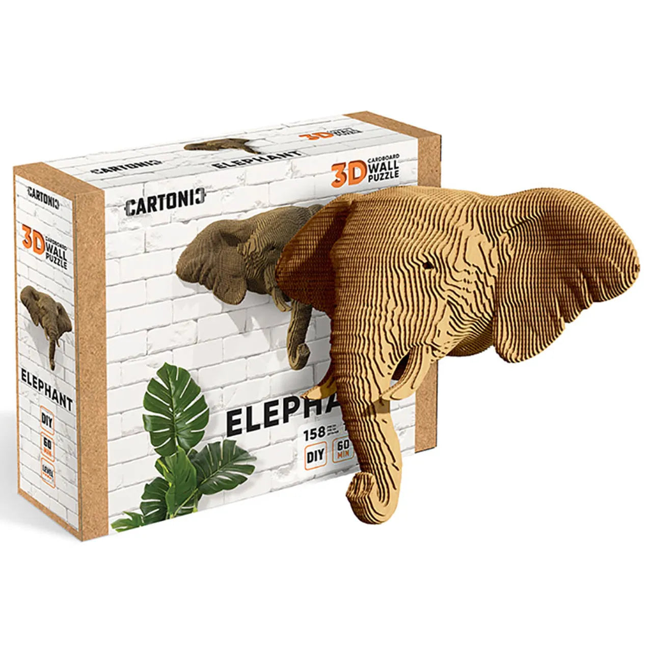 Puzzle 3D para Pared - Elefante