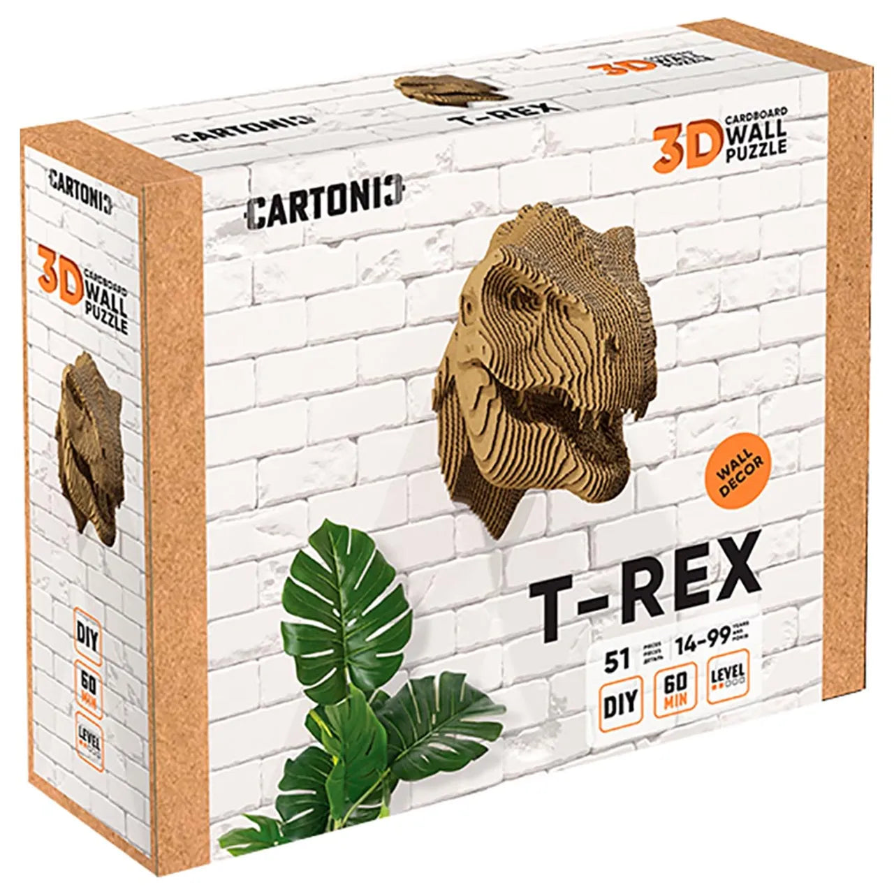 Puzzle 3D para Pared - T-Rex