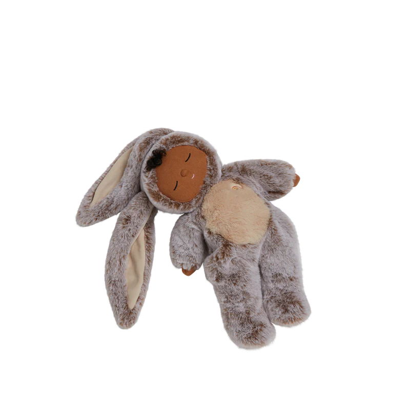 Peluche bebé dormilón - Cozy Dinkum - EDICIÓN LIMITADA PASCUA - Bunny Muffin Cocoa Cream