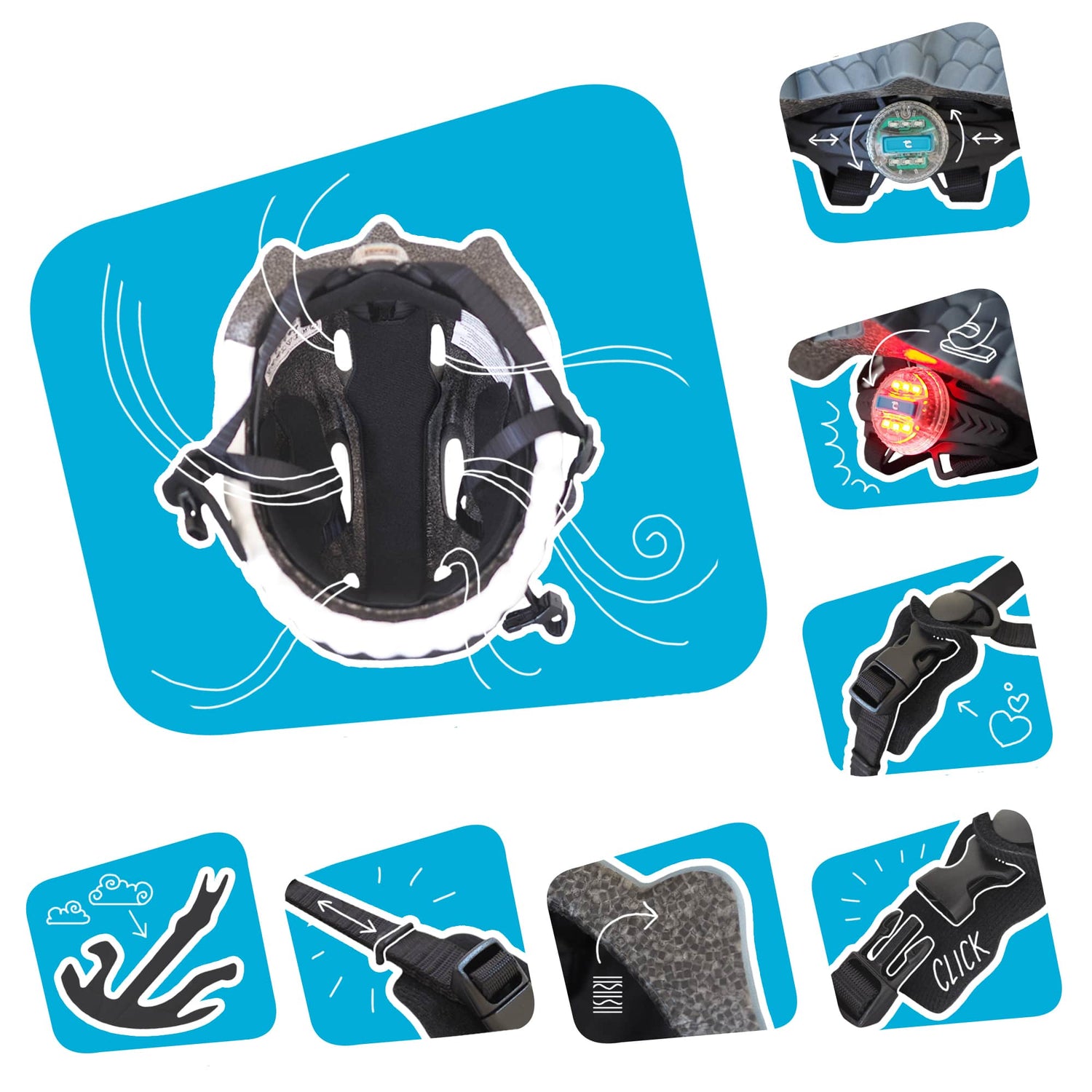 Casco divertido - Pez Payaso naranja