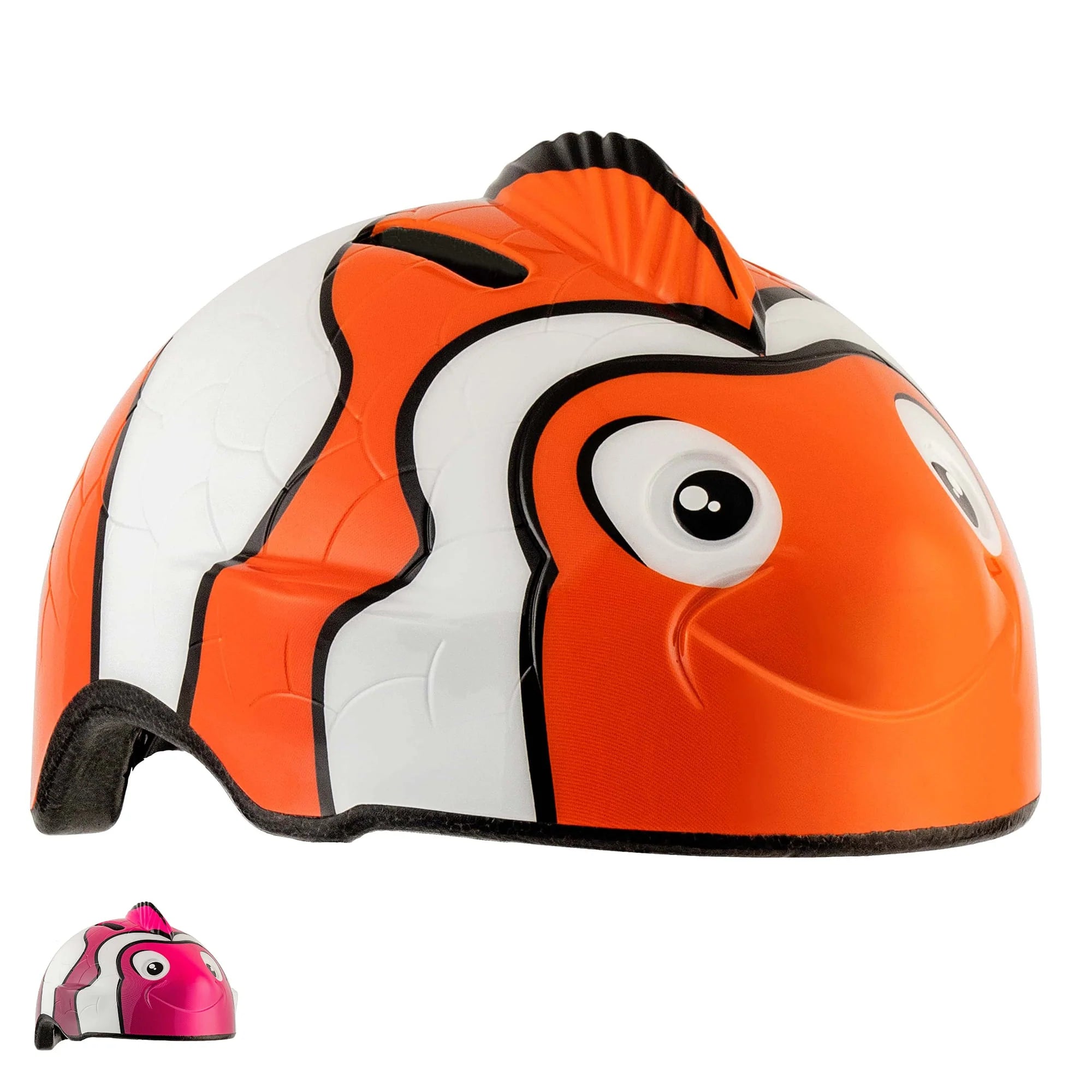 Casco divertido - Pez Payaso naranja