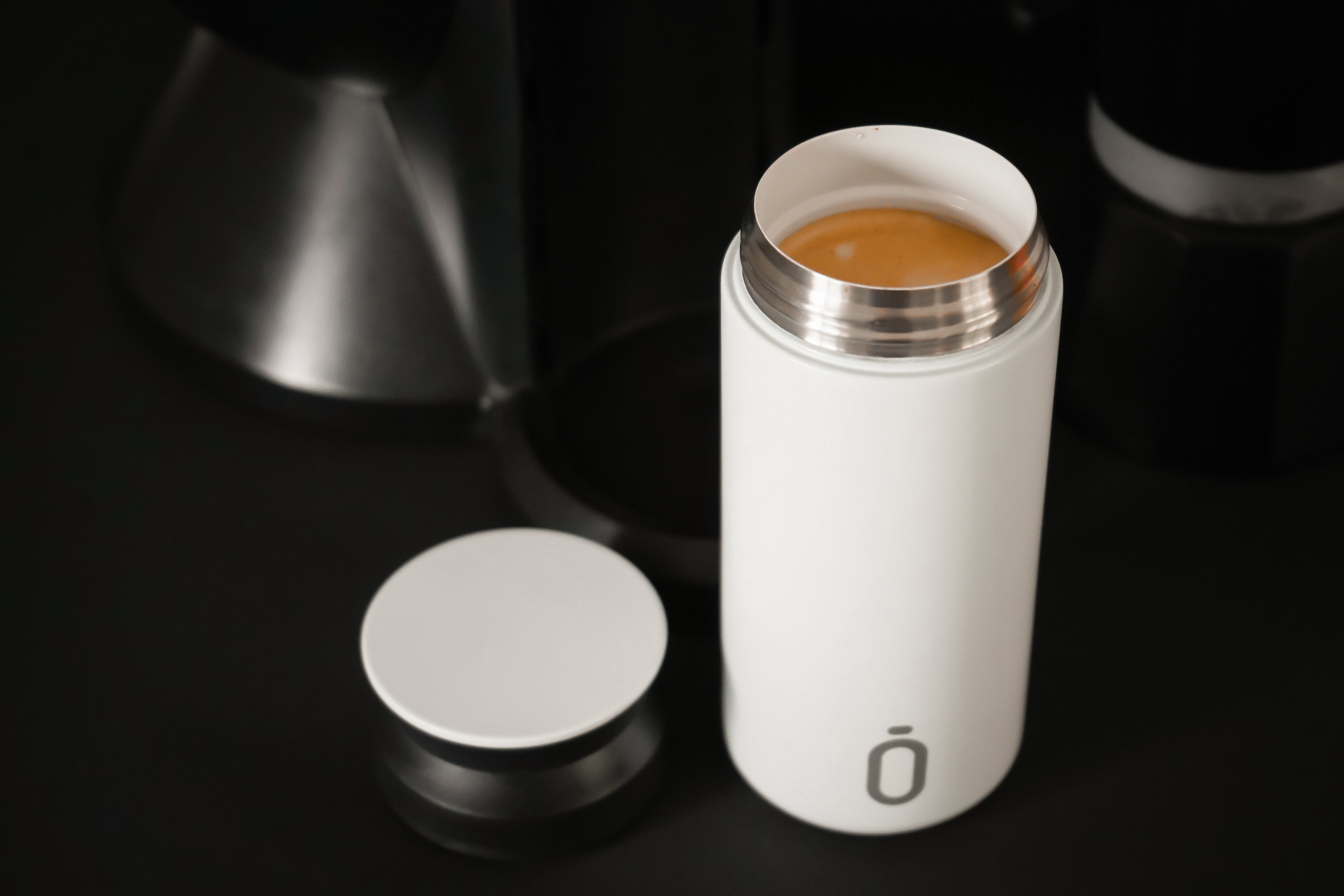 Termo Café con revestimiento interior cerámico - Negro
