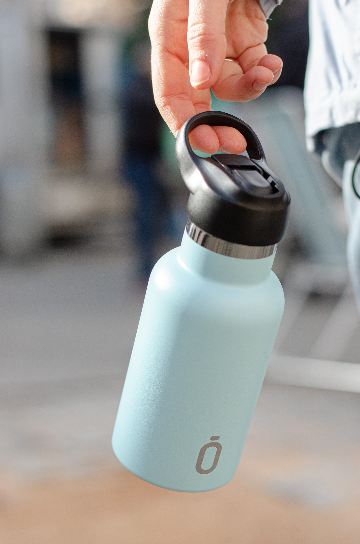 Botella Térmica con revestimiento interior cerámico - Pajita - Cielo empolvado