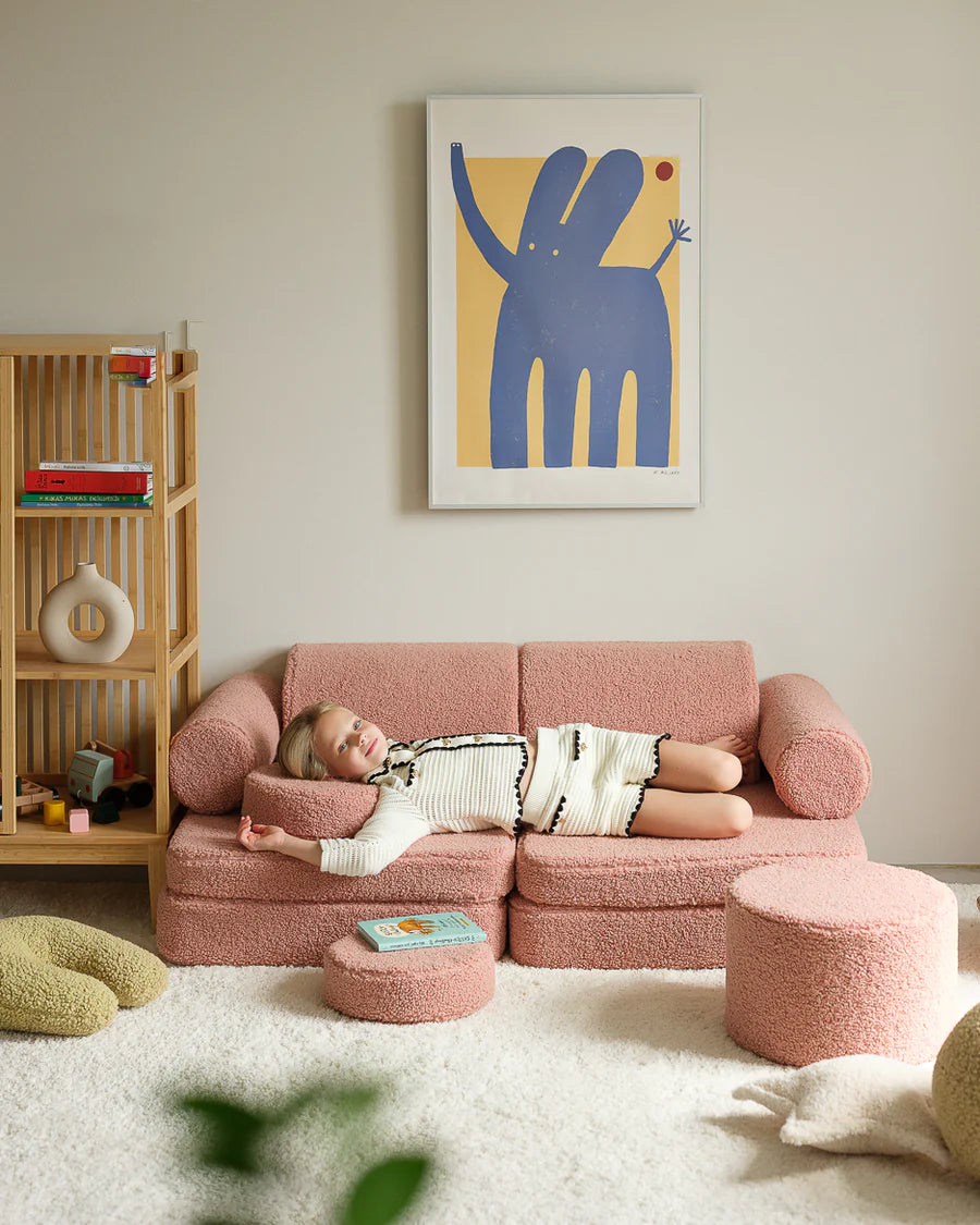 Pouffe - Teddy - Guava