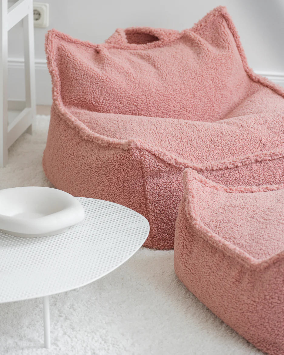 Beanbag Chair - Teddy - Guava