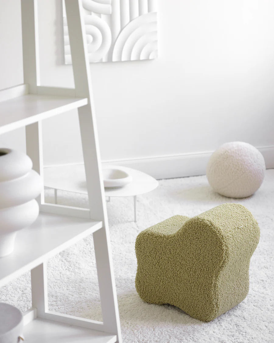 Cloud Pouffe - Teddy - Matcha