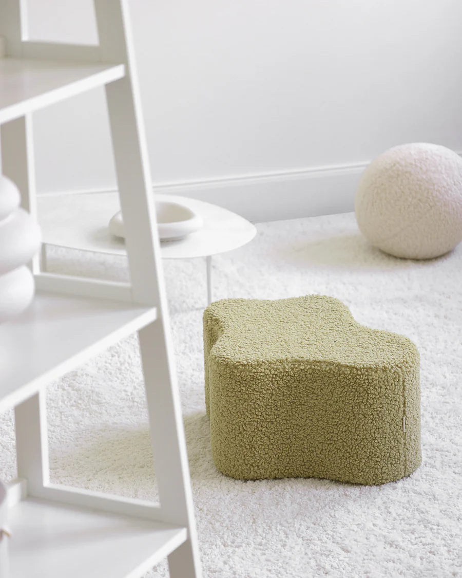 Cloud Pouffe - Teddy - Matcha