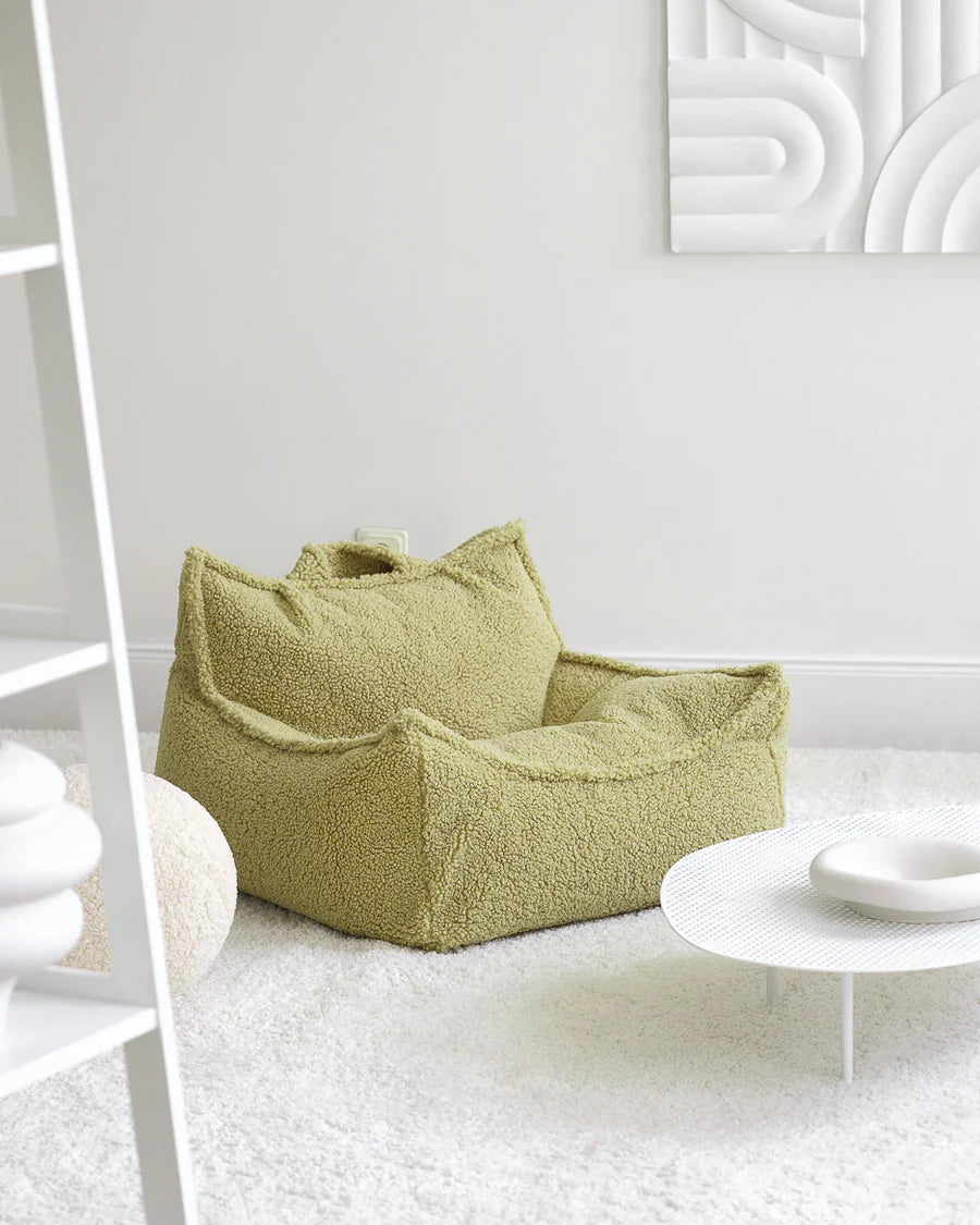 Beanbag Chair - Teddy - Matcha Green