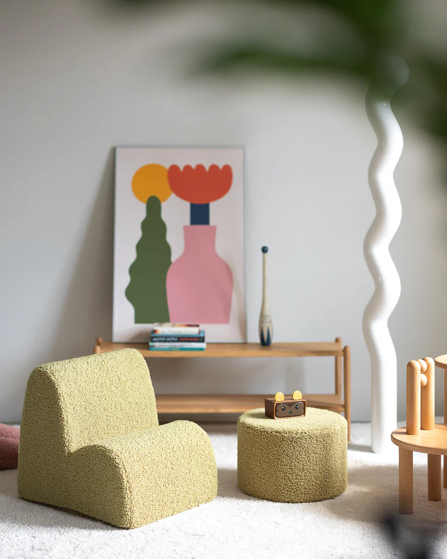 Cloud Chair - Teddy - Matcha