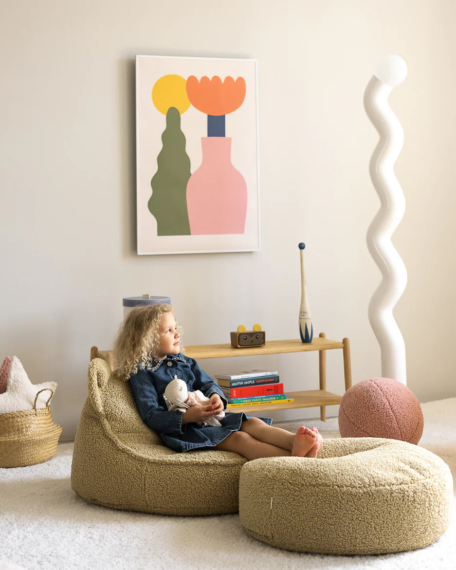 Beanbag Bear chair - Teddy - Matcha