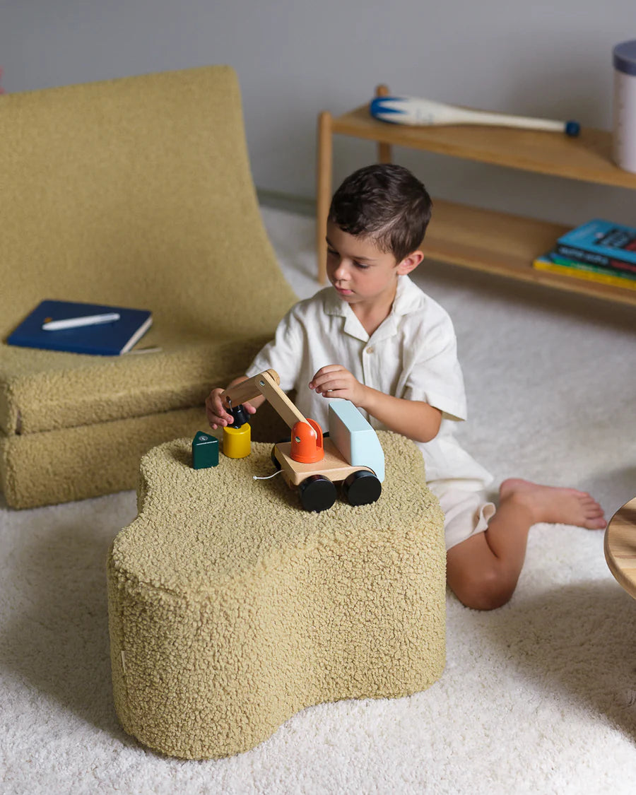 Cloud Pouffe - Teddy - Matcha