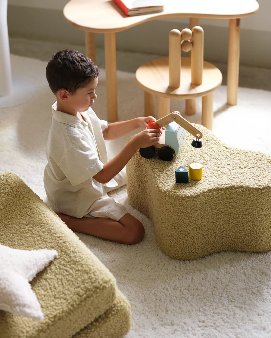 Cloud Pouffe - Teddy - Matcha