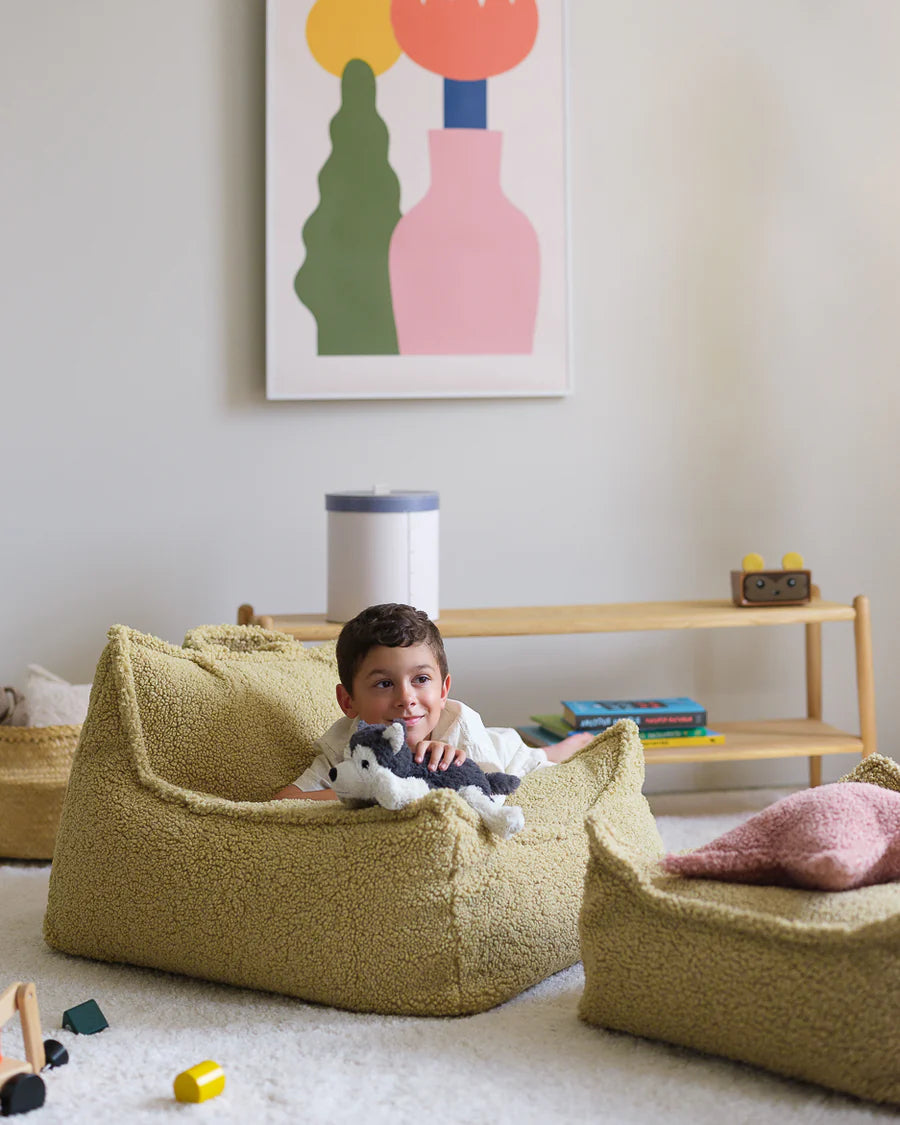 Beanbag Chair - Teddy - Matcha Green