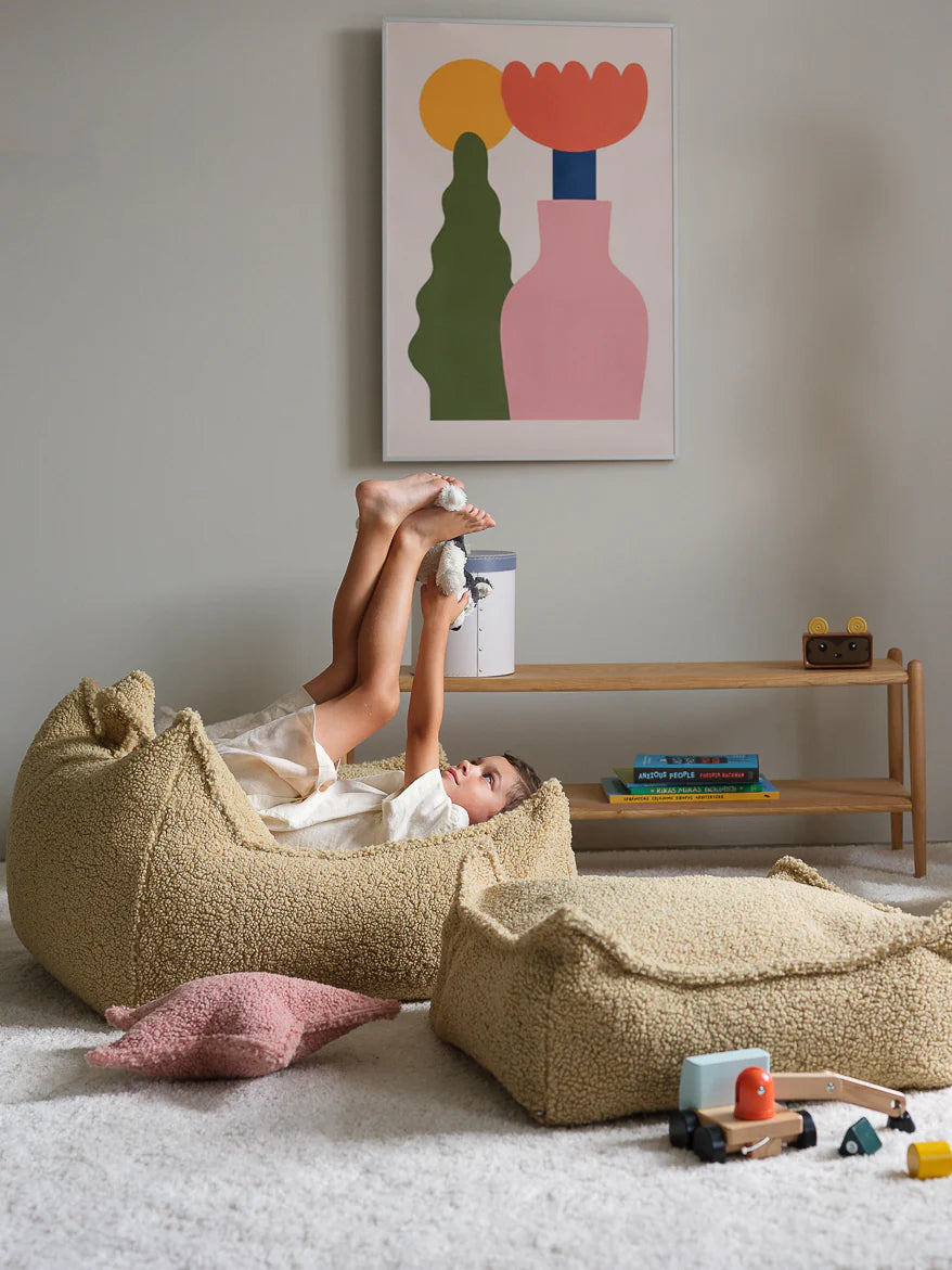 Beanbag Chair - Teddy - Matcha Green