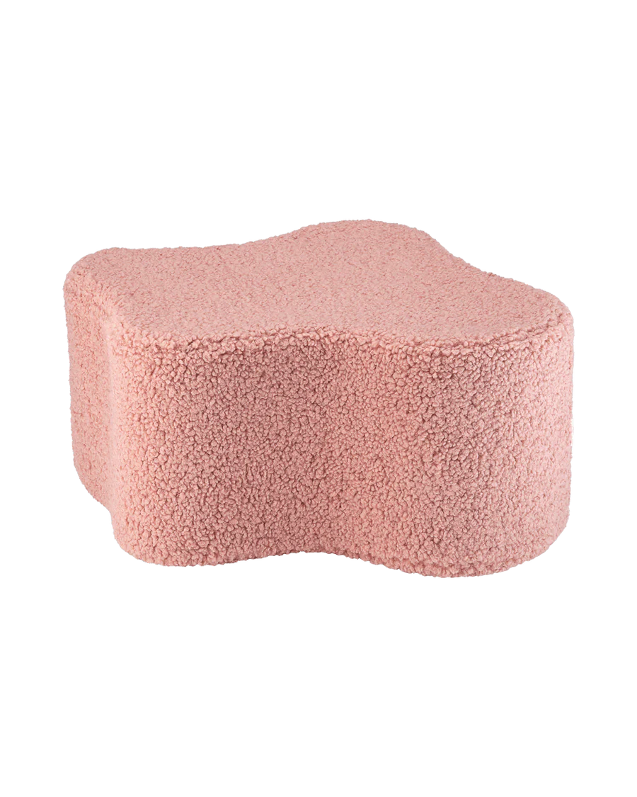 Cloud Pouffe - Teddy - Guava