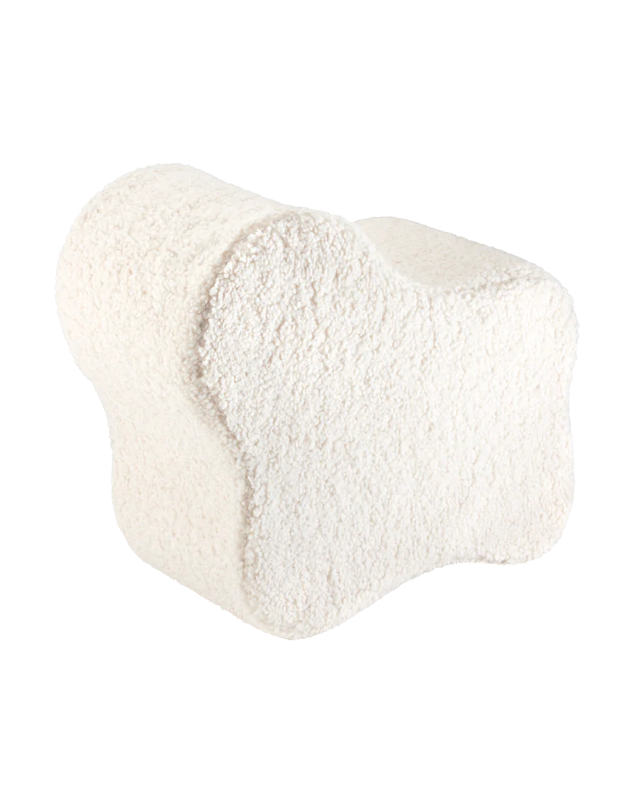 Cloud Pouffe - Teddy - Cream white