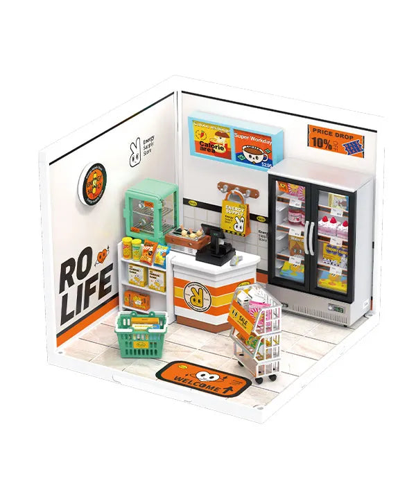 Crea - Escenario Miniatura - Tienda 24 Horas