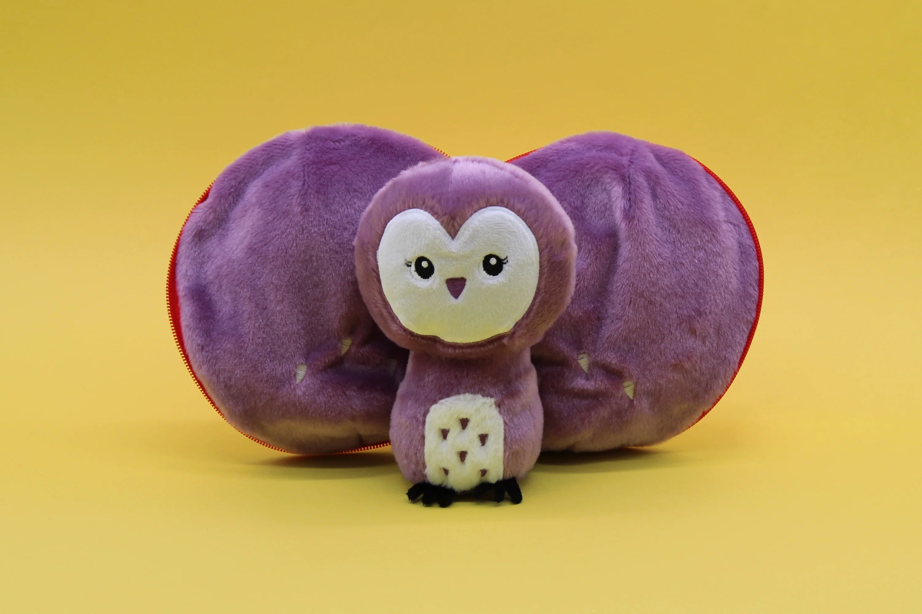 Peluche 2 en 1 - Fresa y Lechuza