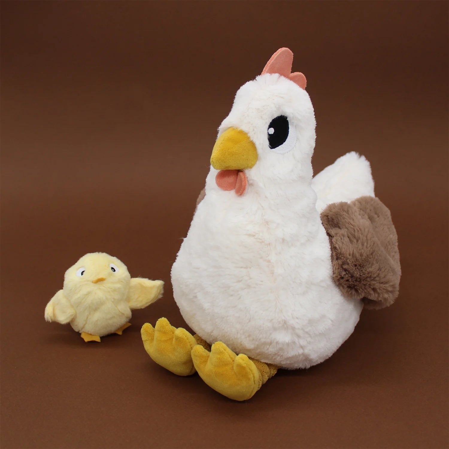 Peluche - Gallina + Bebé