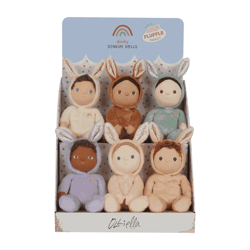 Peluche Bebé dormilón - Dinky Dinkum - Fluffle Family