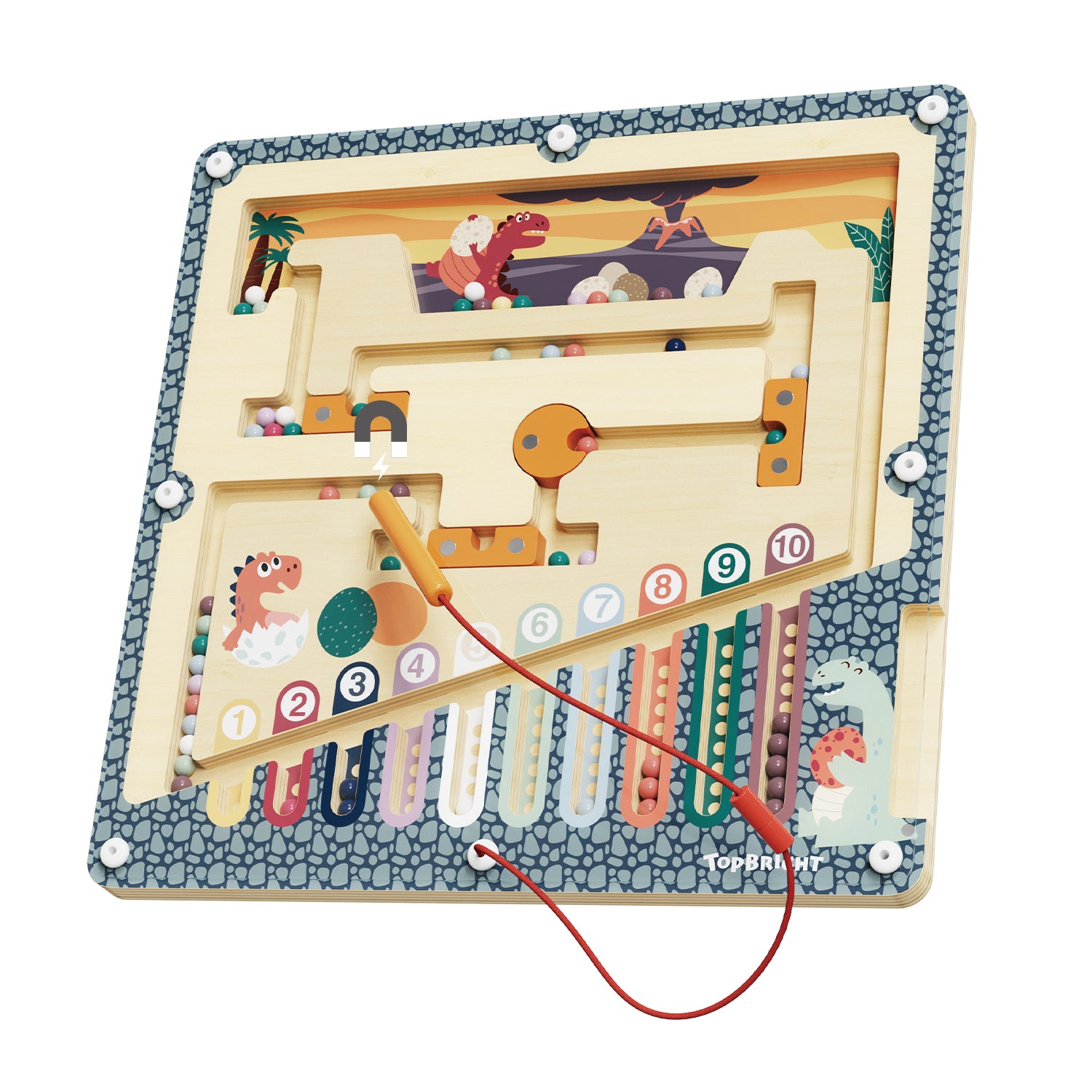 Laberinto Magnético - Dinosaurios