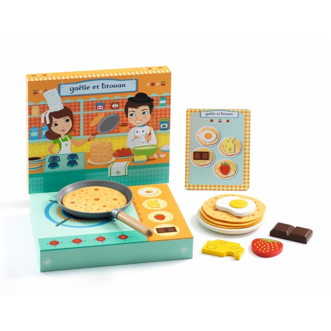 La Crepería de Gaëlle & Titouan - Set de preparación de pancakes