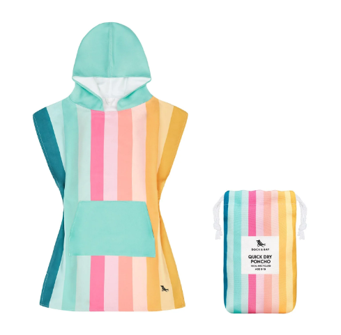 Poncho Niños - Coastal Candy