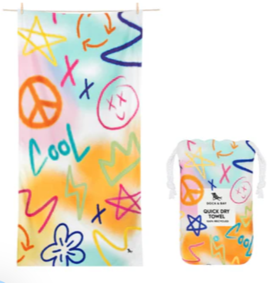 Toalla Niños - Estampado Grafiti