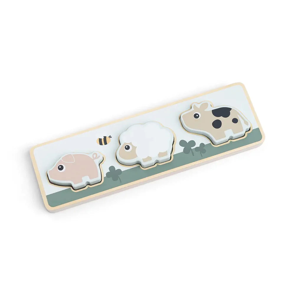 Puzzle Sensorial - Pequeña Granja