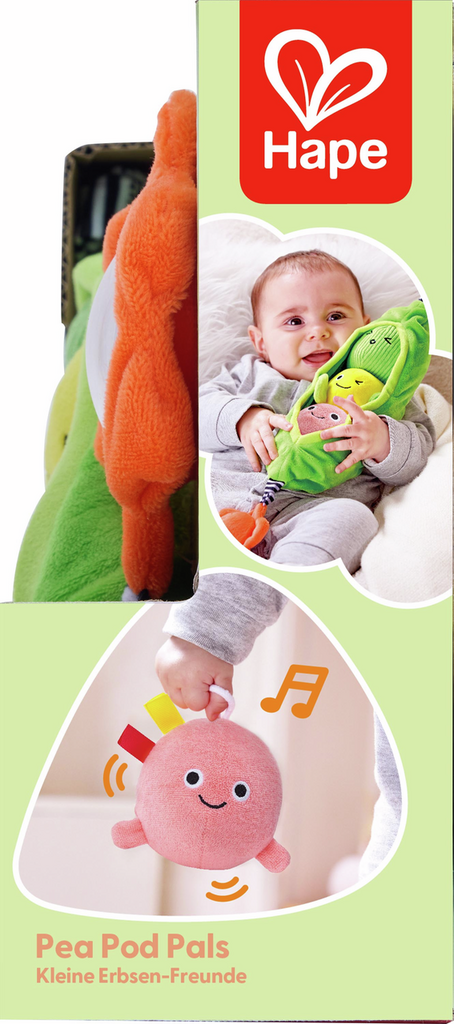 Guisantes de peluche sensoriales