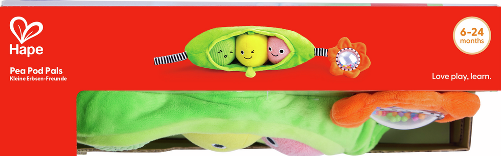 Guisantes de peluche sensoriales