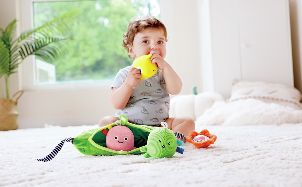 Guisantes de peluche sensoriales