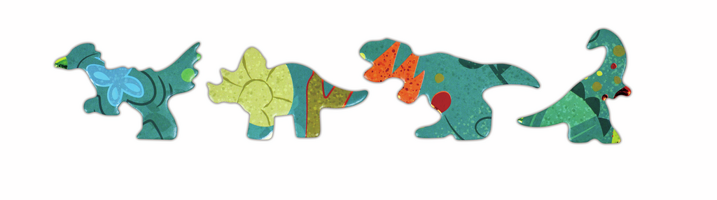Puzzle de suelo Brillante - Dinos