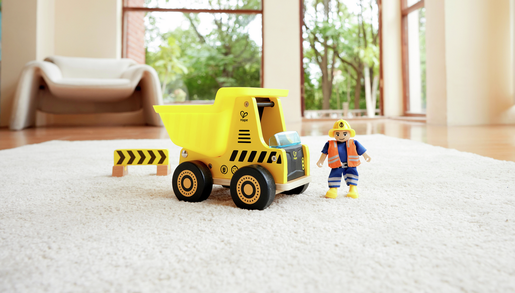 Camión con volquete Hape