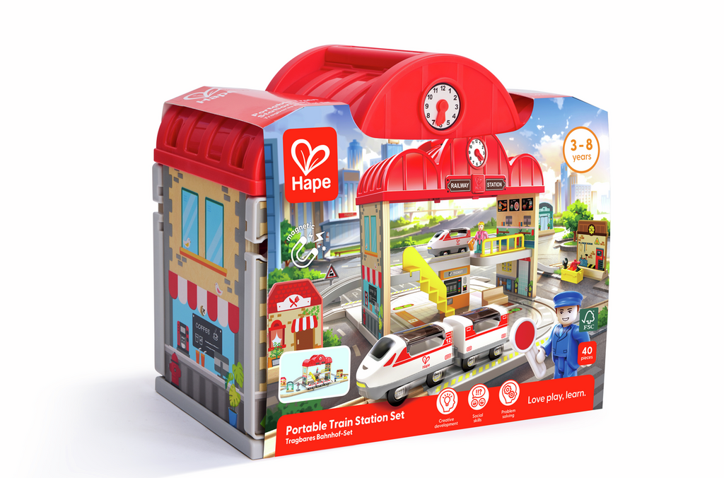 Estación de tren portátil