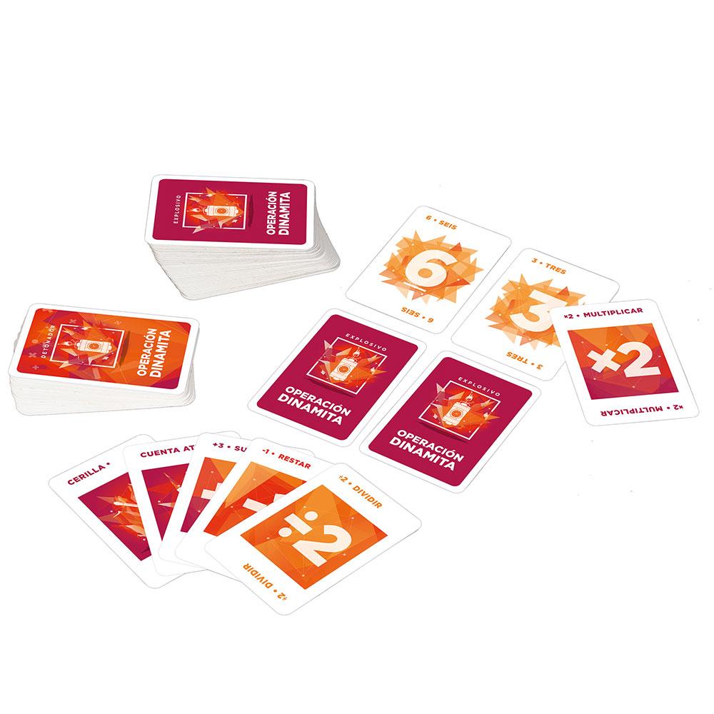 Juego de Memoria y Cálculo - Operación Dinamita