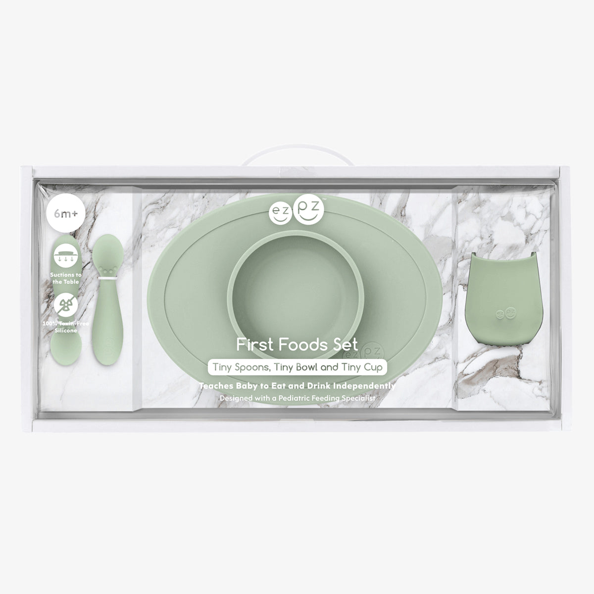 Set de primeros alimentos ( Bowl + Vaso + Cubiertos)