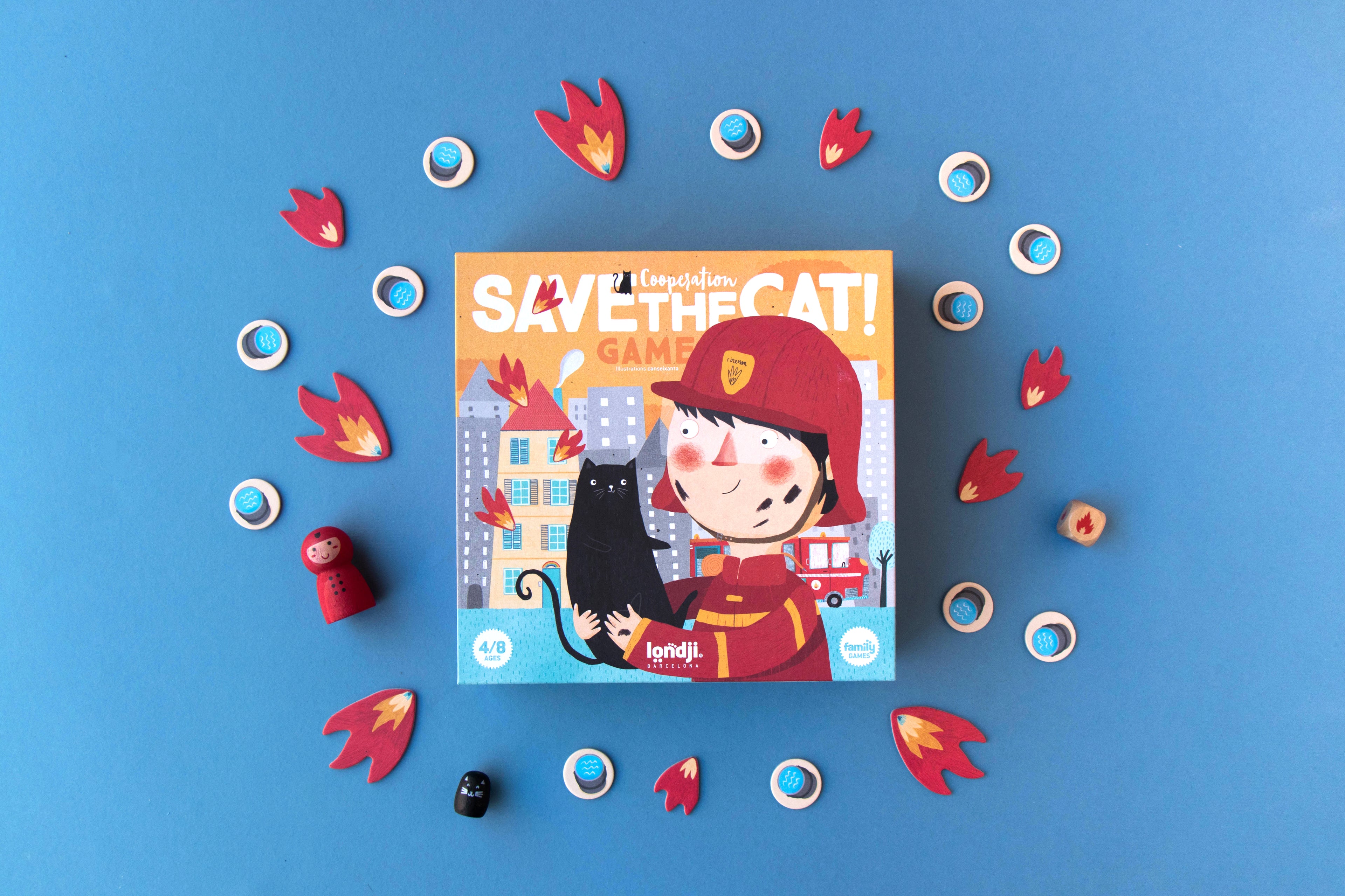 Juego cooperativo - Salva al gato